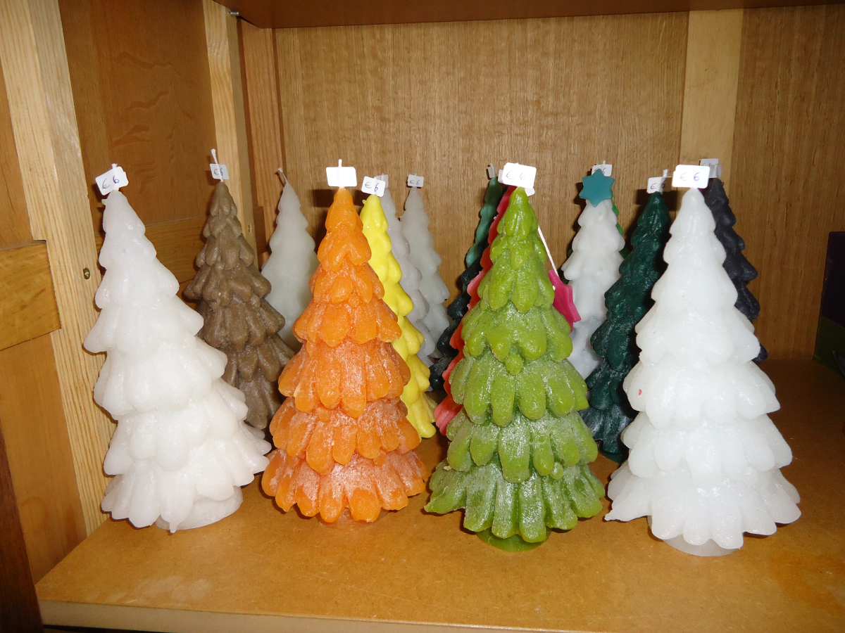 Kerstkaarsen Schrijfbaar