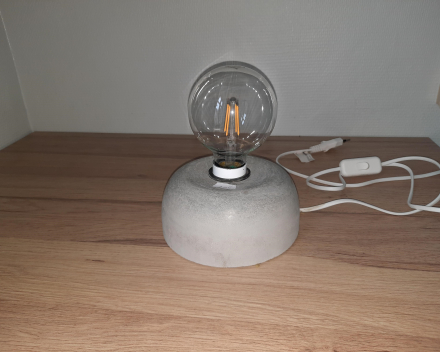 beton lamp