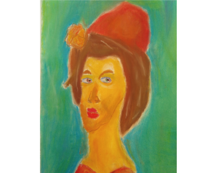 Portret de dame Rouge